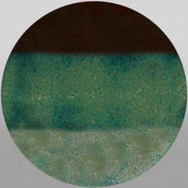 Green Tea SW108 over Black Walnut SW-104 Stoneware Glaze Combination Green Tea SW108 over Black Walnut SW-104 Stoneware Glaze Combination